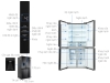 3T15700 Tủ lạnh Samsung Inverter 488 lít RF48A4010B4