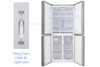 3T12200  Tủ lạnh Sharp Inverter 401 lít SJ-FXP480V-SL