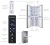 3T12200  Tủ lạnh Sharp Inverter 401 lít SJ-FXP480V-SL