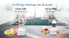 Máy xay sinh tố Panasonic MX-M200WRA