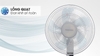 2T.GD  Quạt đứng Toshiba F-LSA20(H)VN / F-LSA20(W)VN Trắng - có điều khiển