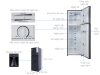 3T6350 Tủ lạnh Toshiba Inverter 249 lít GR-RT325WE-PMV(06)-MG