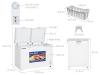 3T6100 Tủ đông Hòa Phát 352 Lít HPF AD6352
