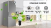 AA7950 Tủ lạnh Electrolux Inverter 308 lít EBB3402K-A