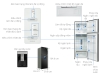 1T8300 Tủ lạnh Electrolux Inverter 312 lít ETB3460K-H