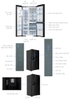 1T46300 Tủ lạnh Hitachi Inverter 569 lít R-MX800GVGV0 GBK