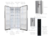 Tủ lạnh SBS LG Inverter 613 lít GR-B247JDS