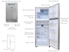 Tủ lạnh Samsung Inverter 451 lít RT46K6836SL/SV