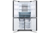 2T. Tủ lạnh Sharp Inverter 572 lít Multi Door SJ-FXP650VG-SL