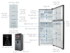 Tủ lạnh Toshiba Inverter 325 Lít GR-RT410WE-PMV(37)