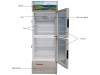 Tủ mát đứng Sanaky VH258W3 2 cánh tiết kiệm điện 200 lít