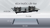 IGD3150 Bếp gas âm kính Sunhouse SHB8836