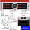 12TGD33000 Lò nướng kết hợp vi sóng Bosch CMG633BS1B Seri 8 - Đức - bảo hành: 3 năm