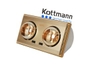 Đèn sưởi 2 bóng treo tường Kottmann – K2A