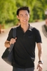 Áo Polo Nam Cotton Mercerized Thêu Hoạ Tiết Tay Ngắn