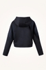Áo Khoác Hoodie Ponte Nữ Kéo Khoá