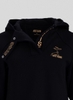 Áo Hoodie Timeless Virtues Nữ Chất Nhẹ | Đen