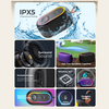 Loa Bluetooth HAVIT SK809BT, BT 5.3, Công Suất 7W, Kháng IPX5, Âm Thanh Vòm Sống Động, Nghe Đến 6H - Hàng Chính Hãng