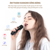 Loa Karaoke Mini HAVIT SK818, BT 5.4, Màng Loa 57mm, Công Suất 5W, Âm Thanh Sống Động, Nghe Đến 8H - Hàng Chính Hãng (2 Mic)