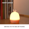 Đèn Ngủ Điều Chỉnh Độ Sáng Havit AD003 - Chính Hãng BH 12 Tháng Dizigear (Màu Hồng)
