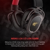 Tai Nghe Gaming Headphone HAVIT H2008D, Driver 50mm, Thiết Kế Khung Thép, Mic Khử Ồn - Chính Hãng BH 12 Tháng Dizigear
