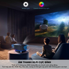 Máy Chiếu HAVIT PJ300 Pro, Full HD 4K, Android 9.0, Độ Sáng 14000 Lumens, Tự Động Điều Chỉnh Thông Minh -Hàng Chính Hãng