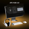 Chuột Gaming Không Dây ATK X1 V2 Series, Nordic 54H20, PAW 3950 Ultra, Delay 0.163ms, 800mAh, 54g±2g, Dongle GEM 8K