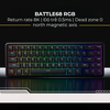 BÀN PHÍM CƠ GAMING HE BATTLE68 | Rapid Trigger | 1000hz | 8000hz