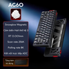 AULA AG60 | Bàn Phím Phím Từ Tính Chuyên Game Kết nối trực tiếp ADC, 8K Hz, Độ Trễ 0.08ms, Ultra-high Scan Rate 2304K, Accuracy 0.001mm, RGB đôi siêu sáng