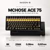 MCHOSE ACE 75 | Bàn Phím Gaming HE Chuyên Game 8K | Scan Rate 256K, Độ Trễ 0.08ms, Accuracy 0.001mm, RGB 16.8 Triệu Màu