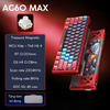 AULA AG60 | Bàn Phím Phím Từ Tính Chuyên Game Kết nối trực tiếp ADC, 8K Hz, Độ Trễ 0.08ms, Ultra-high Scan Rate 2304K, Accuracy 0.001mm, RGB đôi siêu sáng