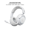 Tai Nghe Gaming Không Dây Đế Sạc VGN ZHOUTING PRO/PROMAX Driver dynamic 53mm, Xoay 90°, PIN 2000MAH, 120H Phạm vi 40m, V-SpeedX