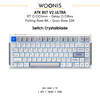 Bàn Phím Gaming HE Atk Rs7 V2 Ultra, Polling Rate 8K, Độ Chính Xác 0.001mm, Scan Rate 256K, Độ Trễ 0.08ms, RGB 16.8 triệu màu