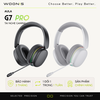 Tai Nghe Gaming Không Dây AULA G7 Pro – Âm Thanh Vòm 7.1, Mic Chống Ồn AI, Đèn RGB