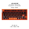 Bàn Phím Gaming HE Atk Rs7 Air, Polling Rate 8K, Độ Chính Xác 0.001mm, Scan Rate 256K, Độ Trễ 0.08ms, RGB 16.8 triệu màu