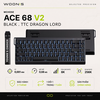 Bàn Phím Gaming HE Mchose Ace 68 V2 – Rapid Trigger 0.001mm, Delay 0.08ms, RT Smart, Polling Rate 8K - Scan Rate 256k, Chip Flagship