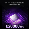 Chuột Gaming ATK U2 – Chuột Không Dây Nhẹ 44g, Cảm Biến PAW3950 Ultra, Polling Rate 8000Hz - Hiệu Suất Đỉnh Cao Cho Game Thủ