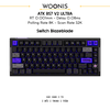 Bàn Phím Gaming HE Atk Rs7 V2 Ultra, Polling Rate 8K, Độ Chính Xác 0.001mm, Scan Rate 256K, Độ Trễ 0.08ms, RGB 16.8 triệu màu