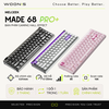 Bàn Phím Gaming HE MELGEEK MADE 68 PRO+ RT 0.01mm, Polling Rate 8K, Scan Rate 16K, Delay 0.125ms, Deadzone 0, RGB 16tr Màu