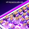 Aula Hero 84 | Bàn Phím Gaming HE Polling rate 8K Hz, Scan rate 128K, Độ Trễ 0.1ms, Hộp Đèn Neon RGB