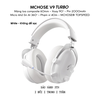 Tai Nghe Gaming Không Dây MCHOSE V9 Turbo – Đế Sạc Từ Tính,&nbsp; 7.1 Surround, Pin Trâu 250H, Mic AI Chống Ồn