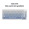 Gradient xanh
