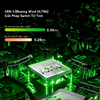 BÀN PHÍM GAMING HE ATK RS6 AIR, Polling Rate 8K, Độ Chính Xác 0.001mm, Scan Rate 256K, Độ Trễ 0.08ms, RGB 16.8 triệu màu