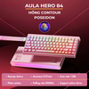 Aula Hero 84 | Bàn Phím Gaming HE Polling rate 8K Hz, Scan rate 128K, Độ Trễ 0.1ms, Hộp Đèn Neon RGB