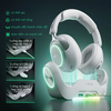 Tai Nghe Gaming Không Dây Đế Sạc VGN ZHOUTING PRO/PROMAX Driver dynamic 53mm, Xoay 90°, PIN 2000MAH, 120H Phạm vi 40m, V-SpeedX