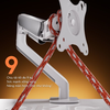Arm Màn Hình Máy Tính Brateck E350 – Hỗ Trợ Màn 17”-32”, Tải Trọng 9Kg, Xoay Gập Linh Hoạt Chuẩn Công Thái Học