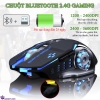 Chuột Gaming Không Dây Bluetooth 2.4G Có LED DPI 3600 T2