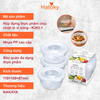 Hộp đựng thực phẩm chịu nhiệt lò vi sóng - K293-1