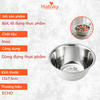 Tô Inox 15cm ECHO - Bát Đựng Thực Phẩm Cao Cấp 850ml