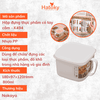 Hộp Đựng Thực Phẩm Nakaya Nắp Mềm Có Tay Cầm 800ml - K494
